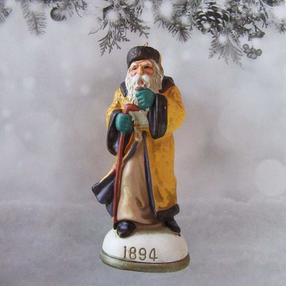 Santa limited edition Christmas tree ornament figurine 1894 -Austrian St.Nicolas